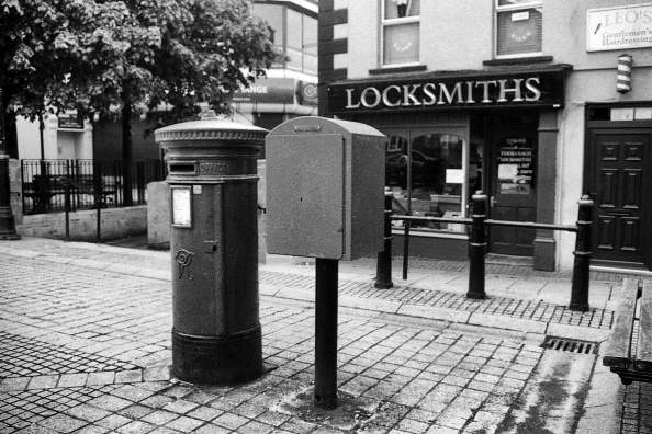 Letterbox Royal Mail at the Diamond Enniskillen#03062077