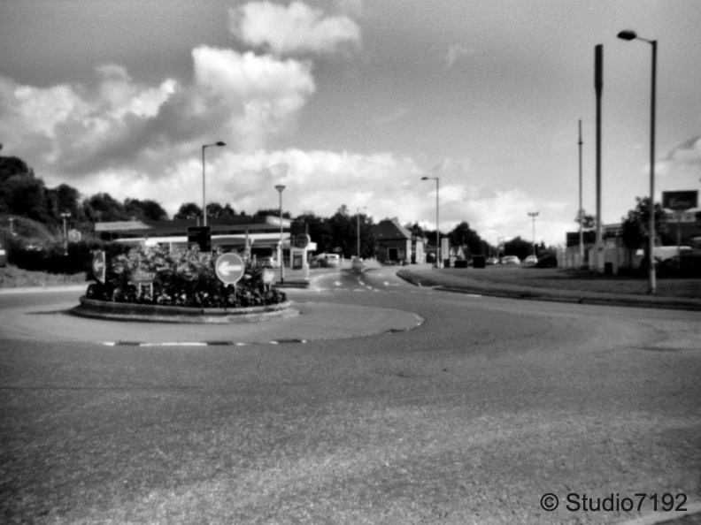 Roundabout from Sligo towards the city of Enniskillen - Enniskillen Collection No.00002