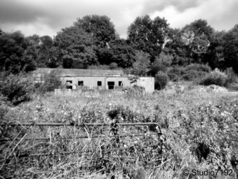 Behind the gate is an old cottage - Enniskillen Collection No.00003