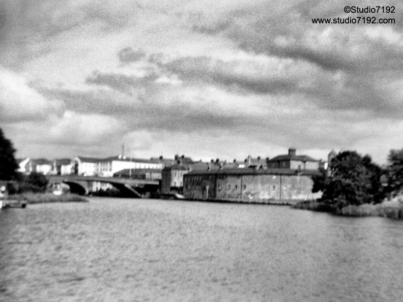 River Erne, Castle and West Bridge - Enniskillen Collection No.00020