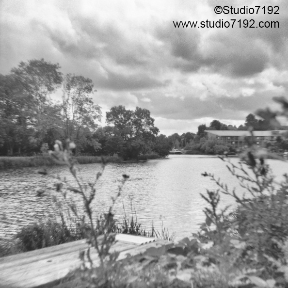 River Erne from the Sligo Road Jetty - Enniskillen Collection No.00039