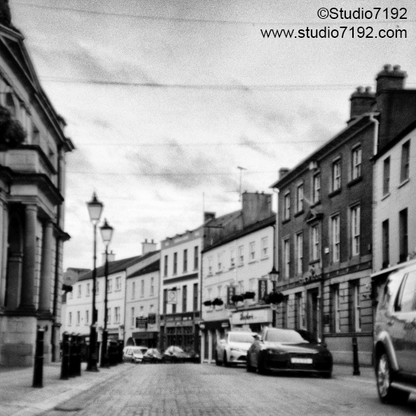 Townhall Street on a Sunday morning - Enniskillen Collection No.00044